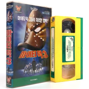 D3: The Mighty Ducks (1996) Korean VHS Rental [NTSC] Korea Disney