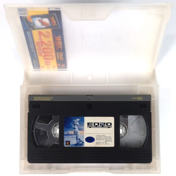 The Day After Tomorrow (2004) Korean VHS Rental [NTSC] Korea
