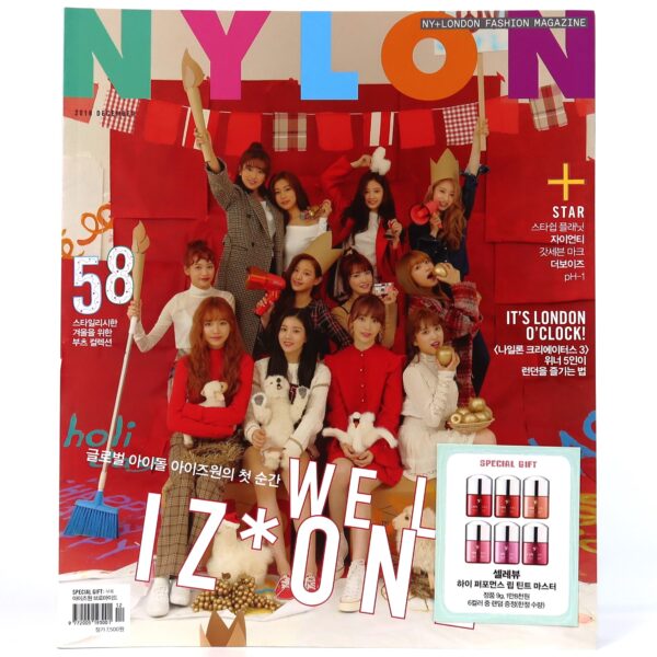 IMG_0567 IZ*ONE in Nylon Magazine Korea + Poster December 2018 Izone