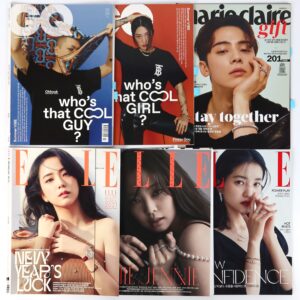 IZ*ONE 16 Korean Magazine Article Pages Covers Collection Lot 2019~2021