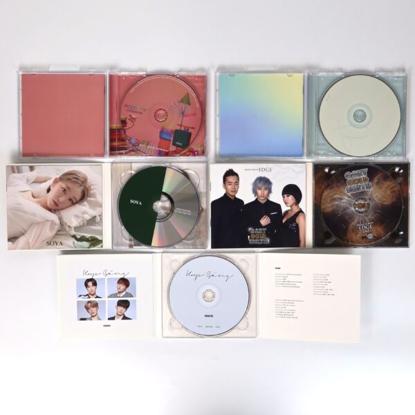 [BUNDLE DEAL] K-Pop Signed Singles & Albums 5 CD Bargain Mix Pack