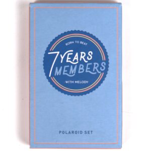 BTOB - 7 Years 7 Members With Melody Polaroid Set 7th Anniversary Goods