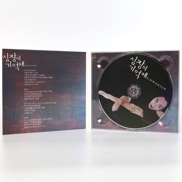 Kim Wan Sun - The Heart Remembers Single Album CD Promo K-Pop 2019