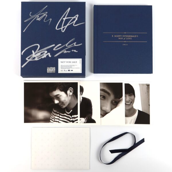 2AM - F. Scott Fitzgerald's Way of Love Signed Autographed CD Album 2012 K-Pop