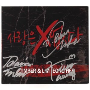 Timber & Lee Jeong Hee - There Is No Love Signed CD Single Album 2014 K-Pop