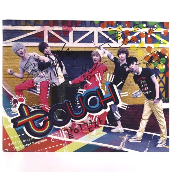 IMG_0972 Touch - Let's Walk Together Signed Autographed CD Single Album Promo 2012 K-Pop