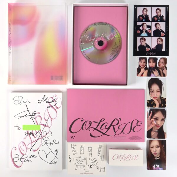 Weeekly - Colorise [Palette Ver.] Signed Autographed Promo CD Album K-Pop 2023