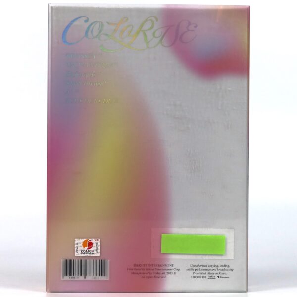 Weeekly - Colorise [Palette Ver.] Signed Autographed Promo CD Album K-Pop 2023