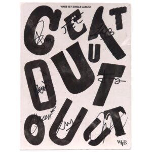 WHIB - Cut Out [Uncolor Ver.] Signed Autographed CD Album K-Pop 2023