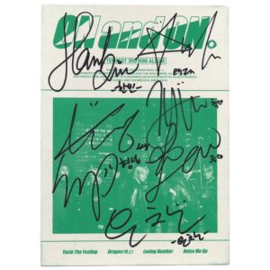 Tempest - On and On [Green Ver.] Signed Autographed 3rd Mini Album CD 2022 K-Pop
