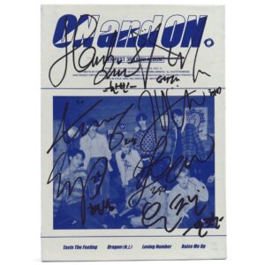 Tempest - On and On [Blue Ver.] Signed Autographed 3rd Mini Album CD 2022 K-Pop