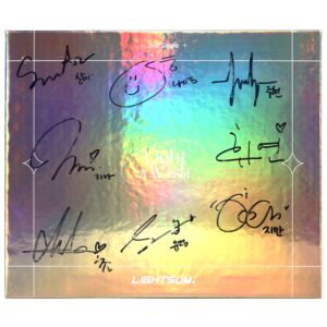 Lightsum - Light A Wish [Wish Ver.] Signed Autographed CD Album Promo K-Pop