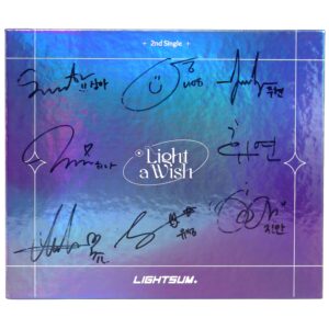 Lightsum - Light A Wish [Light Ver.] Signed Autographed CD Album Promo K-Pop