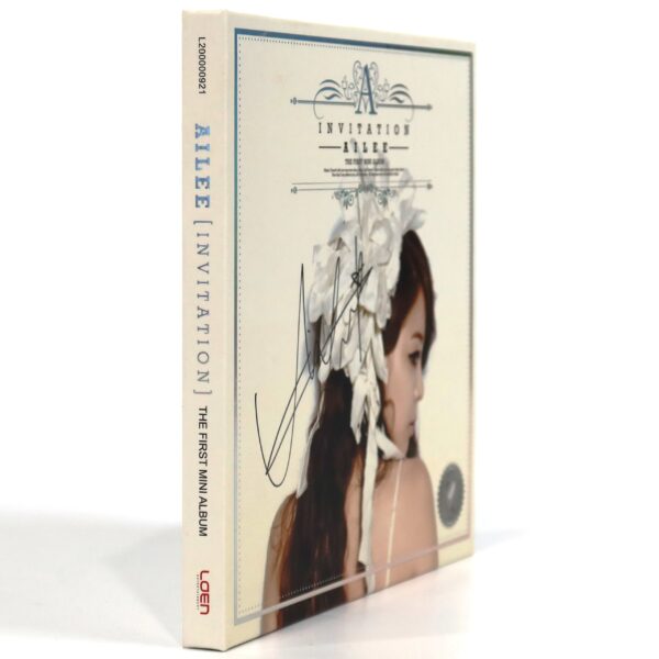 Ailee - Invitation Signed Autographed CD Album Promo 2012 K-Pop