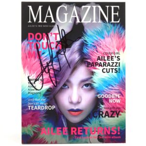 Ailee - Magazine Signed Autographed CD Album Promo 2014 K-Pop