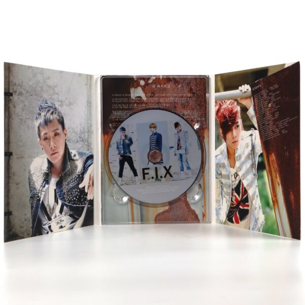 IMG_1157 F.I.X - She's My Girl Signed Autographed CD Single Album Promo 2012 K-Pop FIX