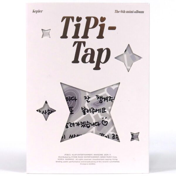 Kep1er - Tipi-Tap Signed + Message Promo CD Album K-Pop 2024 Kepler