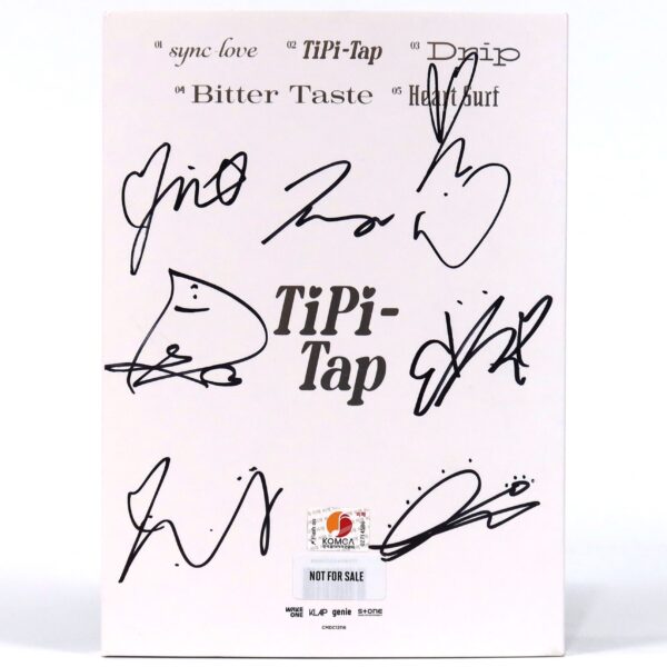 Kep1er - Tipi-Tap Signed + Message Promo CD Album K-Pop 2024 Kepler