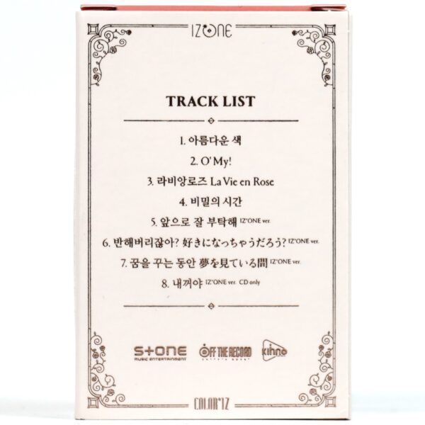 IZ*ONE - Color*Iz [Rose Ver.] Kihno Kit + Photocards Izone Coloriz 2018