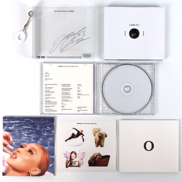 Hwasa - [O] The 2nd Mini Album Signed Autographed CD Promo 2024 Mamamoo