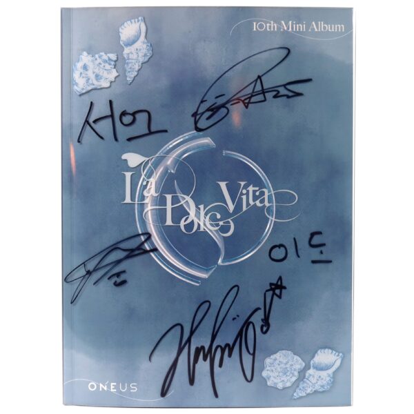 Oneus - La Dolce Vita Signed Autographed Promo CD Album K-Pop 2023