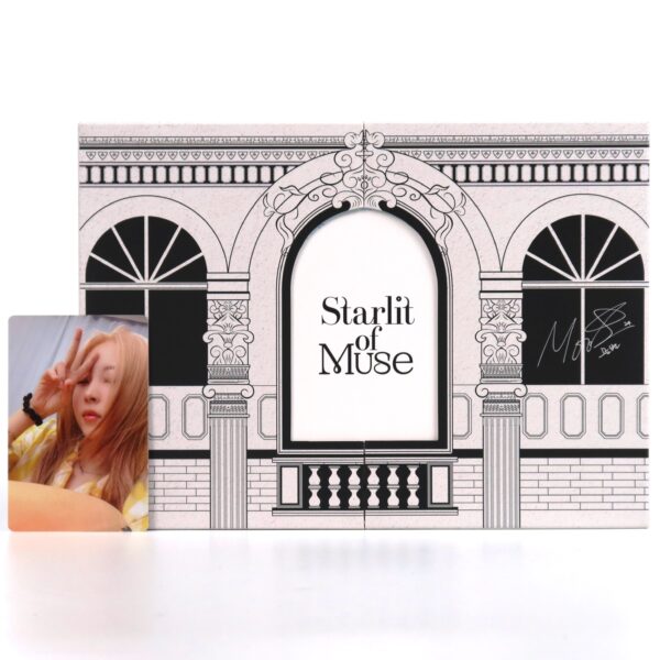 Moon Byul - Starlit of Muse CD Album Promo Printed Signature Mamamoo Moonbyul