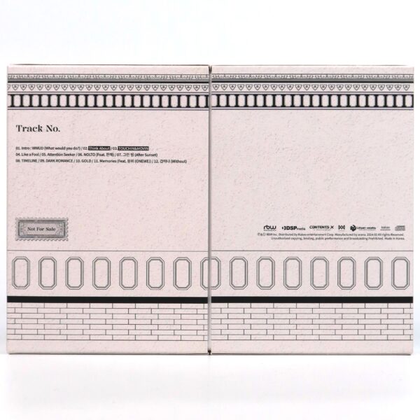 Moon Byul - Starlit of Muse CD Album Promo Printed Signature Mamamoo Moonbyul