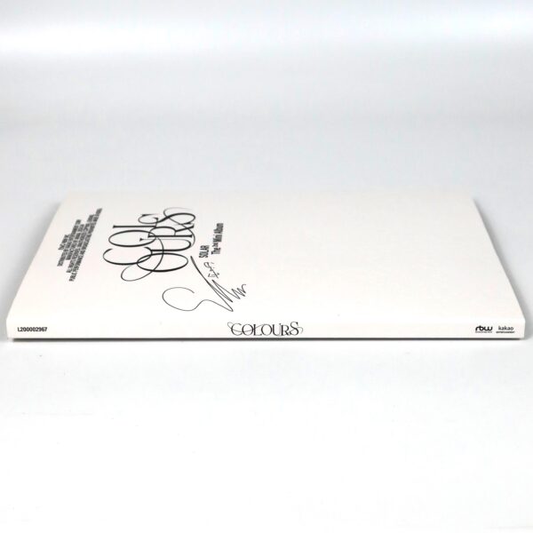 Solar - Colours Album CD Album Promo Printed Signature Mamamoo K-Pop 2024