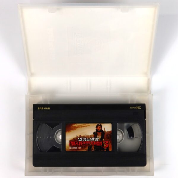 Resident Evil: Extinction (2007) 3 Korean Late VHS [NTSC] Korea Zombie Action