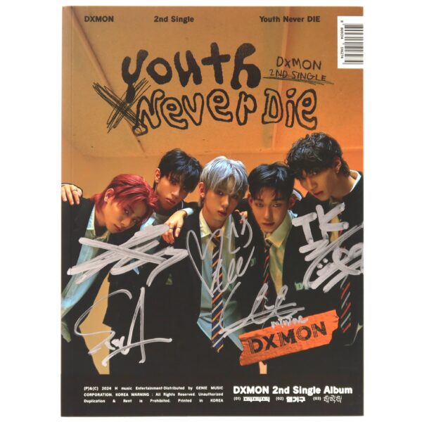 Dxmon - Youth Never DIE Signed Autographed CD Promo Album 2024 K-Pop