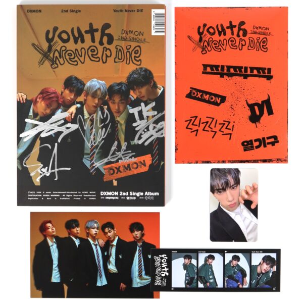 Dxmon - Youth Never DIE Signed Autographed CD Promo Album 2024 K-Pop