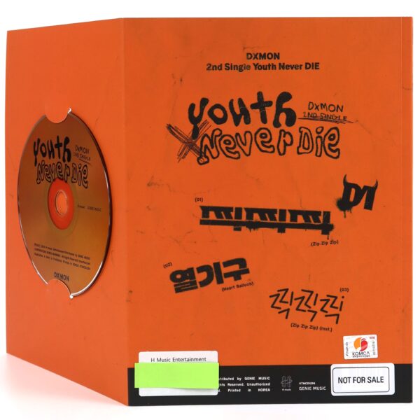 Dxmon - Youth Never DIE Signed Autographed CD Promo Album 2024 K-Pop