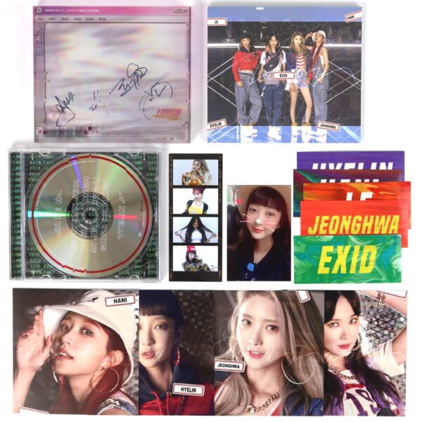 Exid - Lady Signed Autographed CD Single Album Promo 2014 K-Pop [read]