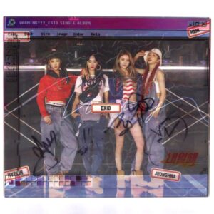 Exid - Lady Signed Autographed CD Single Album Promo 2014 K-Pop [read]