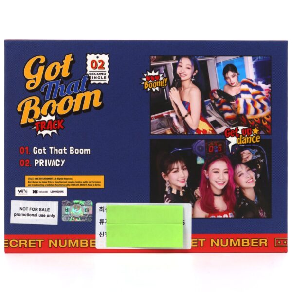 Secret Number - Got That Boom Signed Autographed Promo Album CD K-Pop 2020
