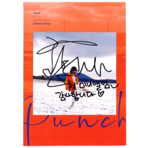 Punch - Dream of You Signed Autographed CD Mini Album Promo 2019 Bae Jin-yeong