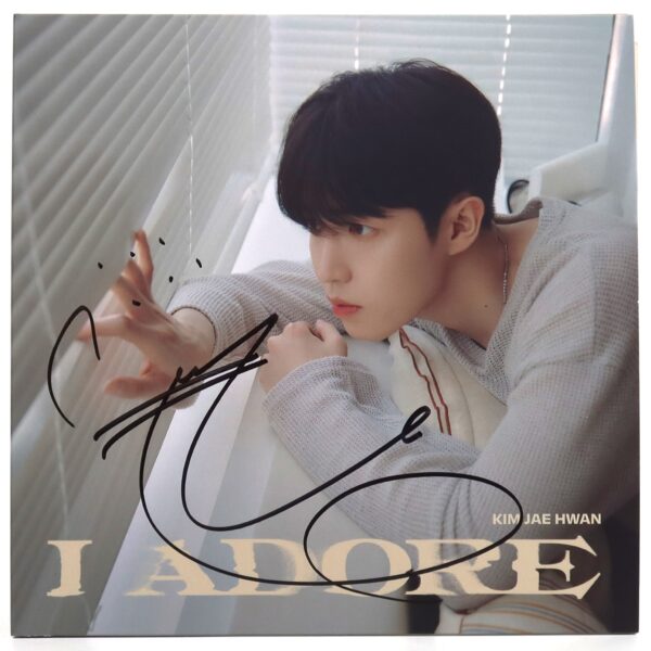 Kim Jae Hwan - I Adore Signed CD Album Promo 2024 Jaehwan Wanna One