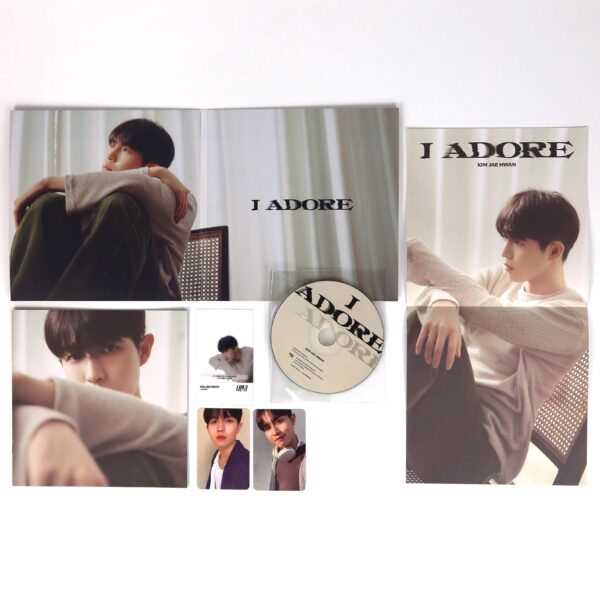 Kim Jae Hwan - I Adore Signed CD Album Promo 2024 Jaehwan Wanna One