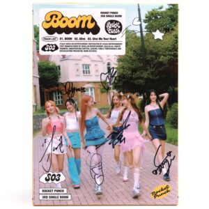 Rocket Punch - Boom [Like Ver.] Signed Autographed CD Single Album Promo 2023