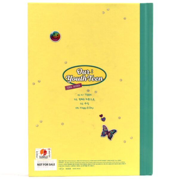 The Wind - Our: YouthTeen Signed Autographed CD Single Album Promo 2024