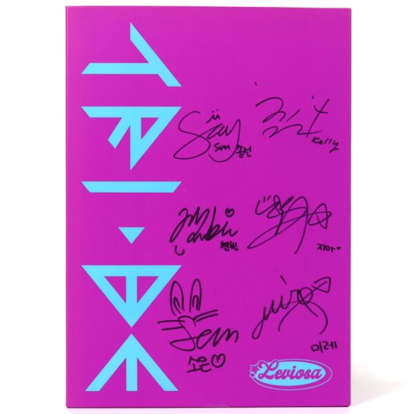 Tri.be - Leviosa Signed Autographed CD Album Promo K-Pop Korea 2022