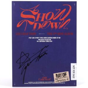 Lee Chae Yeon - Showdown [Off Ver.] Signed Album CD Promo IZ*ONE Chaeyeon