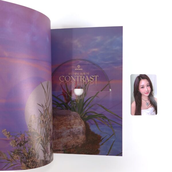 IMG_9607 Bling Bling - Contrast Signed Autographed CD Album Promo K-Pop 2021