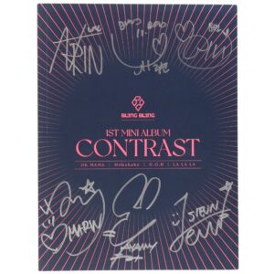 Bling Bling - Contrast Signed Autographed CD Album Promo K-Pop 2021 2