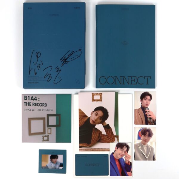 B1A4 - Connect [Continue Ver.] Signed Autographed CD Mini Album Promo 2024 K-Pop