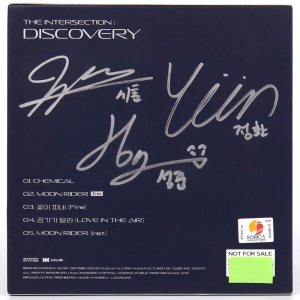 BDC - The Intersection: Discovery 2nd EP Album Signed Autographed Promo CD 2021
