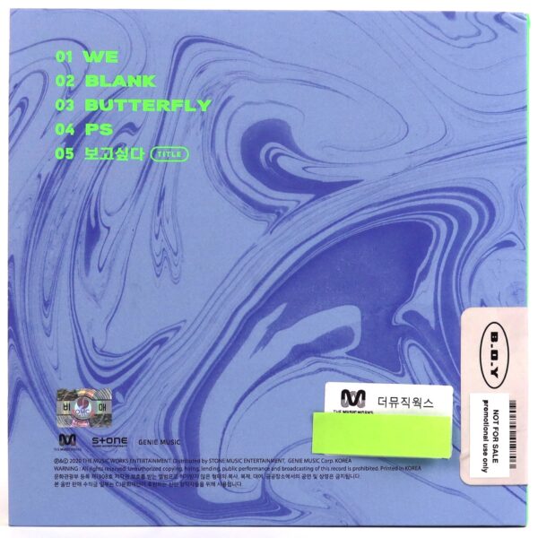 B.O.Y - Phase Two: We Signed Autographed CD Album Promo B Of You 2020 Myteen