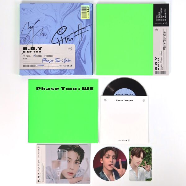 B.O.Y - Phase Two: We Signed Autographed CD Album Promo B Of You 2020 Myteen