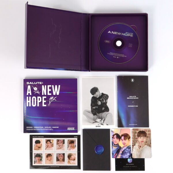 AB6IX - Salute: A New Hope Signed Autographed Album CD Promo 2021 K-Pop