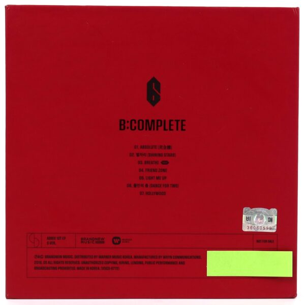 AB6IX - B:Complete Signed Autographed Promo CD Album K-Pop 2019